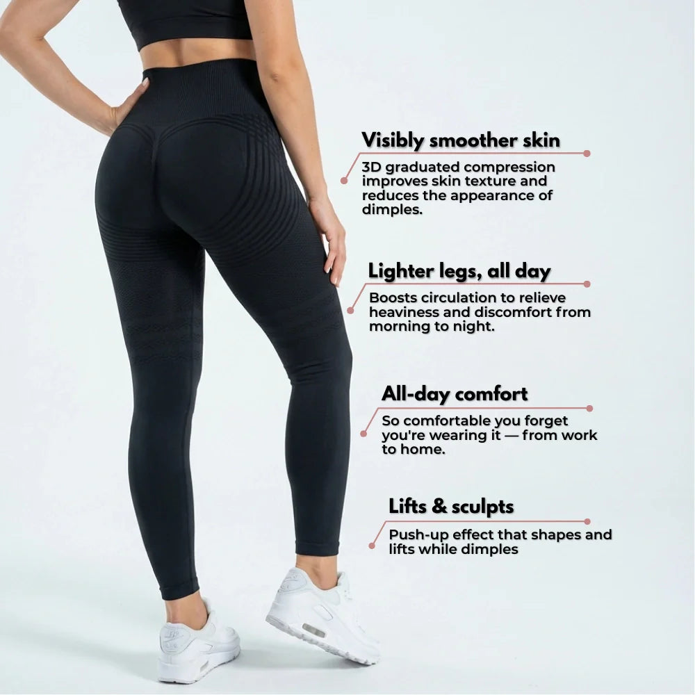 Bella Cuerpo 3D Leggings - Classic Black